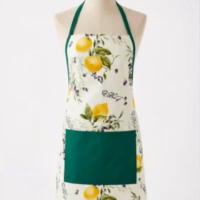 delantal limon aceitunas