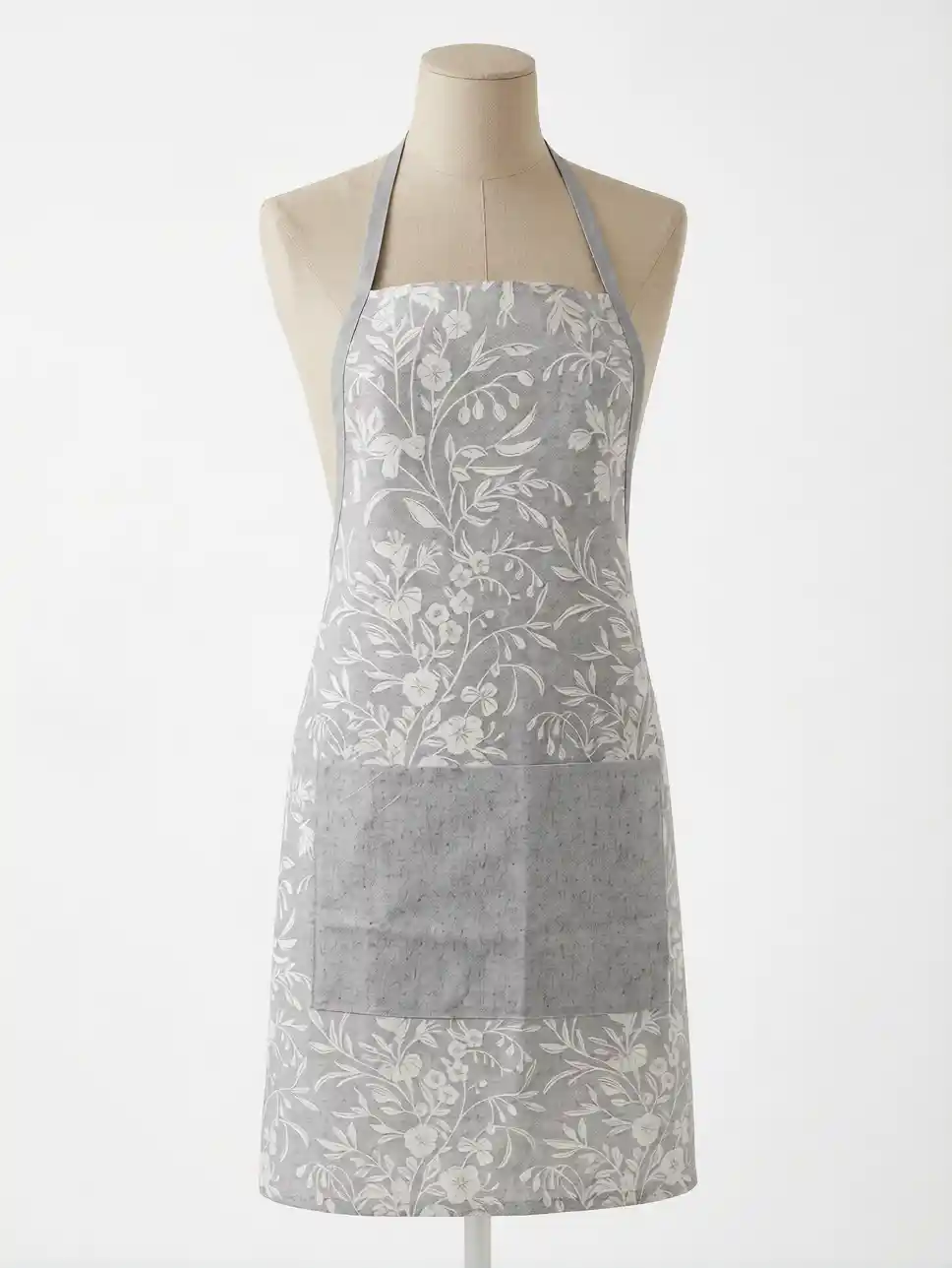 delantal lusi gris