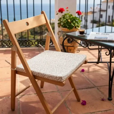 cojin para silla coralium beig