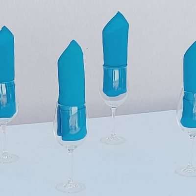 Servilletas azules