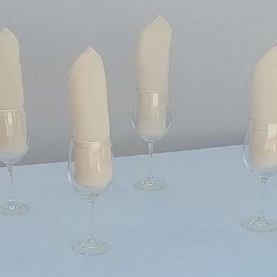 Servilletas crema