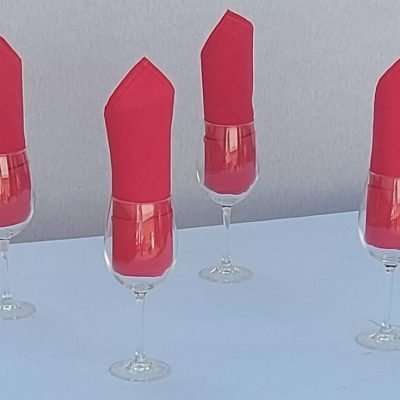Servilletas rojas