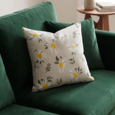 fundas de cojin margaritas
