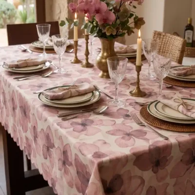 mantel tutuky flor rosa