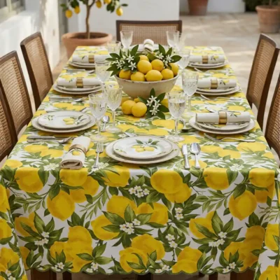 mantel limon azahar