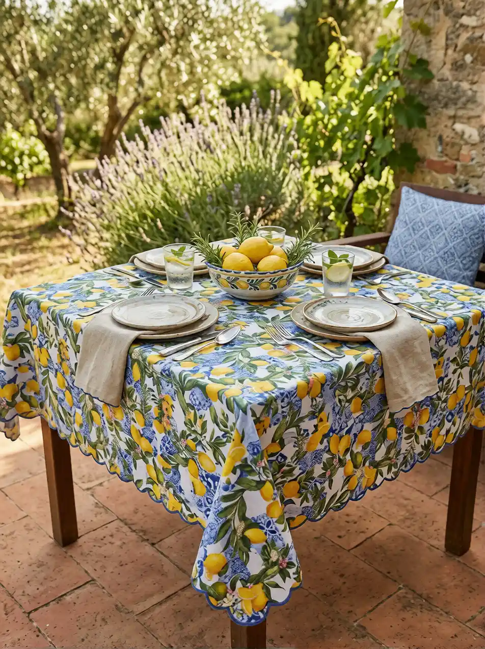 mantel limon andaluz - Imagen 3