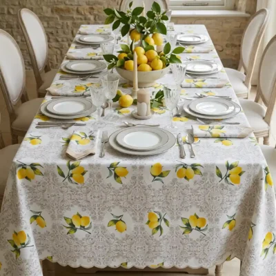 mantel limon mediterraneo beig