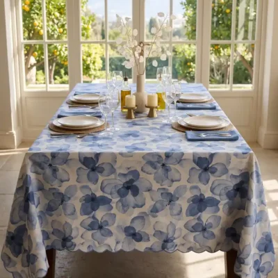 mantel tutuky flor azul